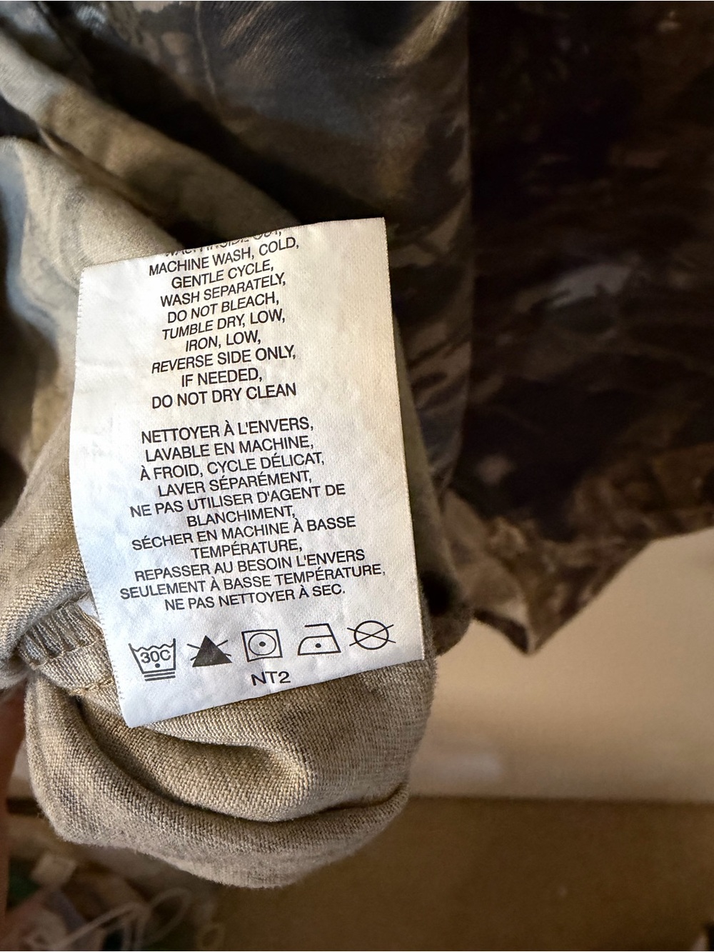 Columbia Button Down Shirt Mens Medium Camo Mossy Oak Break-Up Hunting - Picture 8 of 9
